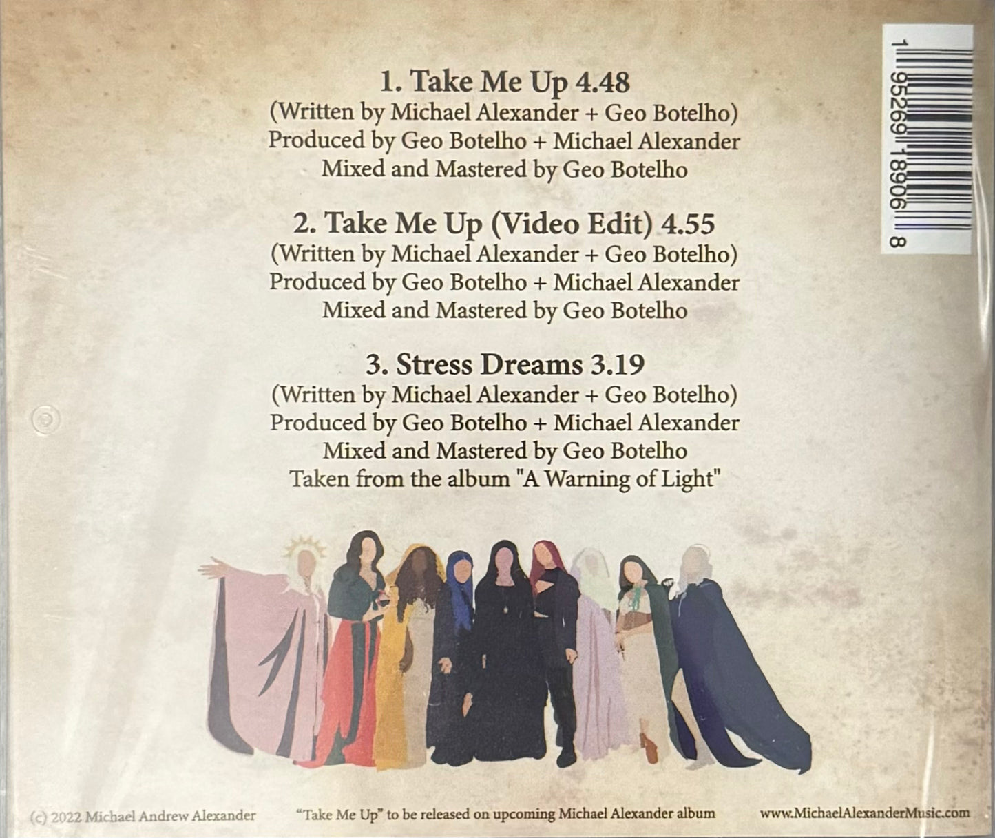 Take Me Up-CD Single