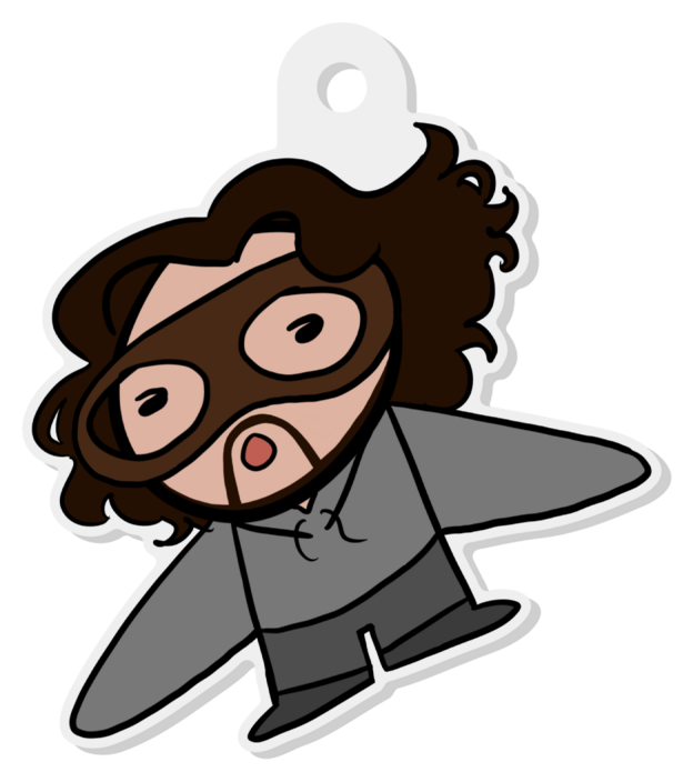 Airplane Michael-Keychain