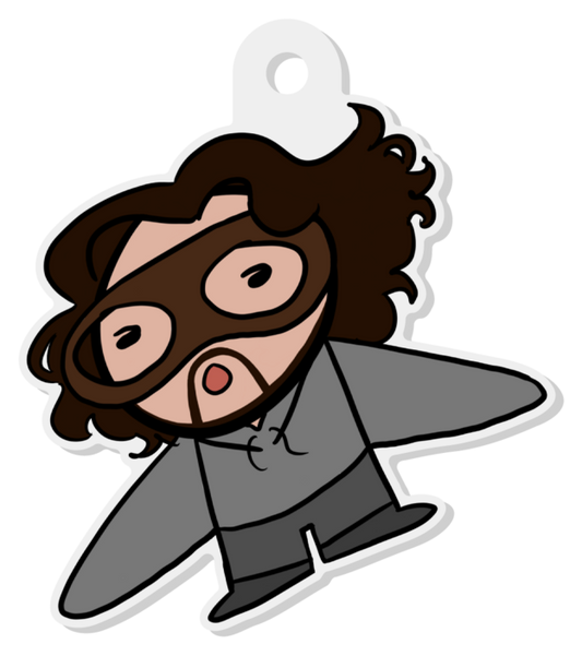 Airplane Michael-Keychain