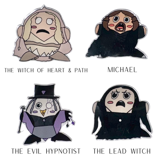 Above The Nightmare-Egg Magnets